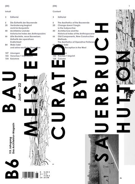 Baumeister – Juni 2022 Cover