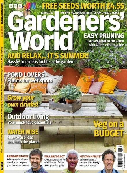 BBC Gardeners’ World – June 2022 Cover