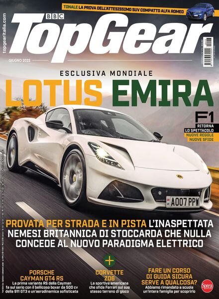 BBC Top Gear Italia – giugno 2022 Cover