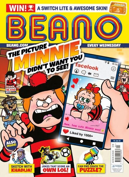 Beano – 15 June 2022 Cover