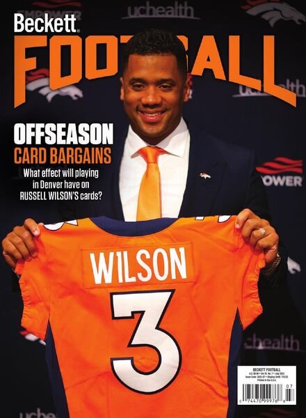 Beckett Football – July 2022 Cover