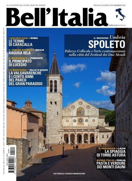 Bell’Italia – Giugno 2022 Cover