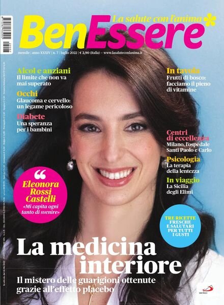 Benessere – Luglio 2022 Cover