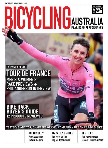 Bicycling Australia – July-August 2022 Cover