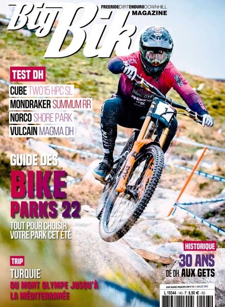 Big Bike Magazine – Juillet 2022 Cover