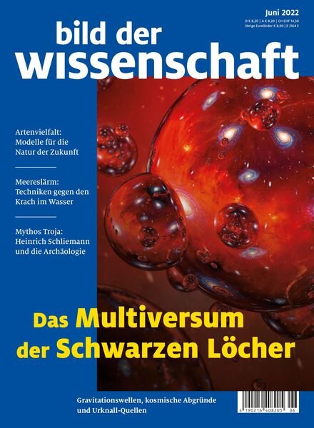 Bild der Wissenschaft – Juni 2022 Cover