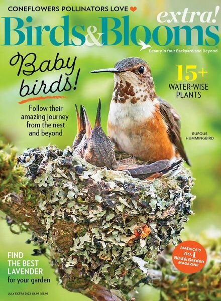 Birds and Blooms Extra – July 2022 Cover