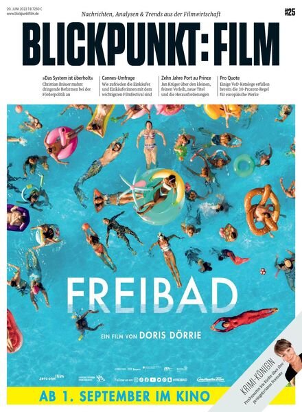 Blickpunkt Film – 20 Juni 2022 Cover