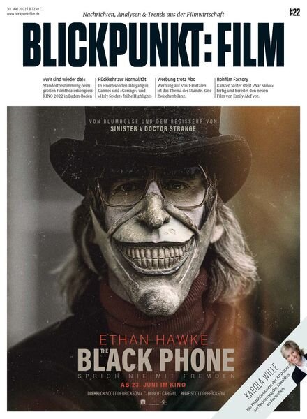 Blickpunkt Film – 30 Mai 2022 Cover