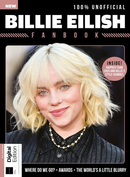 Bllie Eillish Fanbook – 3rd Edition 2022 Cover