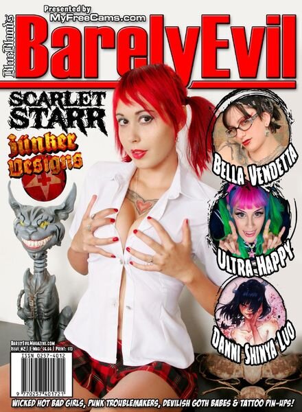 Blue Blood’s Barely Evil – Issue 2 2017 Cover