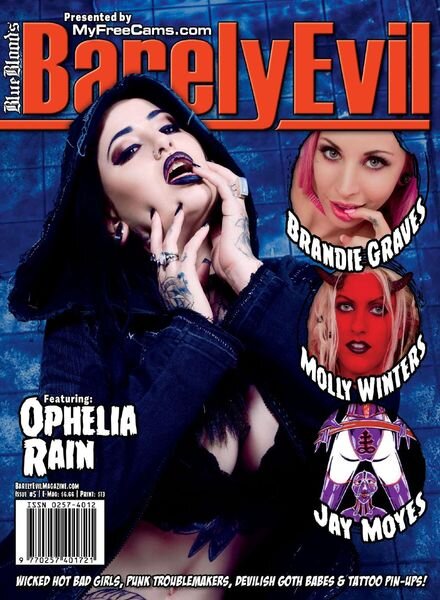 Blue Blood’s Barely Evil – Issue 5 2019 Cover