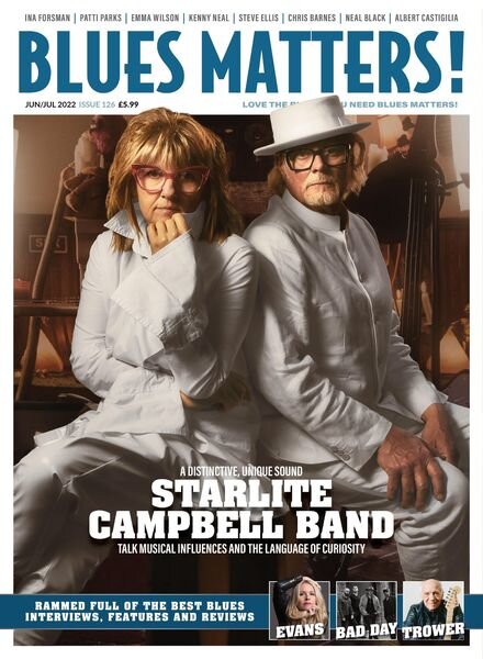 Blues Matters! – June 2022 Cover