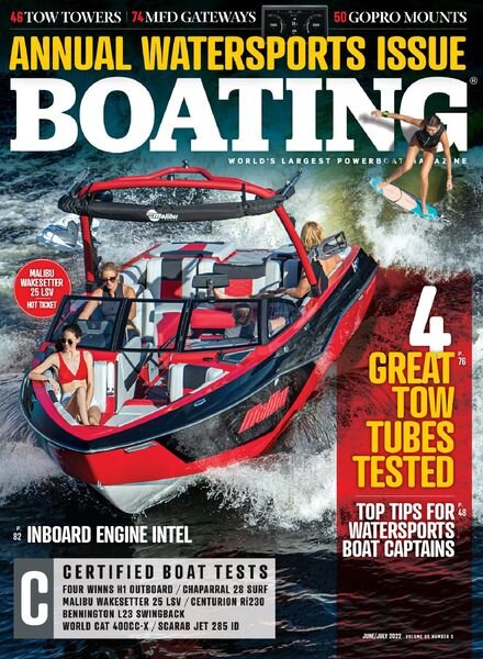 Boating – June 2022 Cover