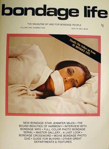 Bondage Life – March 1978 Cover