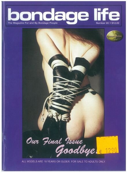 Bondage Life – n. 85 October 2001 Cover