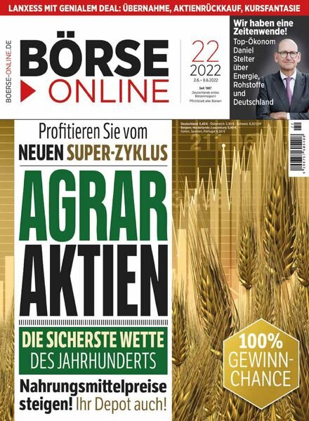 BOrse Online – 02 Juni 2022 Cover