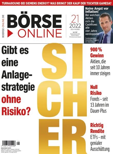 BOrse Online – 25 Mai 2022 Cover