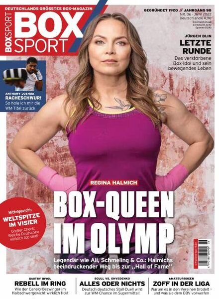 BoxSport – August 2022 Cover
