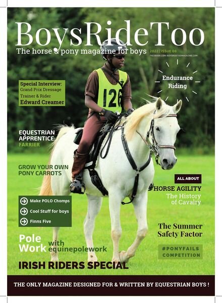 Boys Ride Too – May 2022 Cover