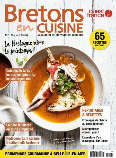 Bretons en Cuisine – Mars-Mai 2022 Cover