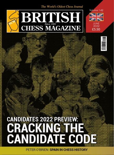 British Chess Magazine – June 2022 Cover