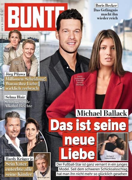 BUNTE – 25 Mai 2022 Cover