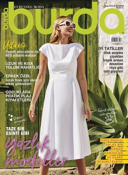 Burda Turkiye – Haziran 2022 Cover