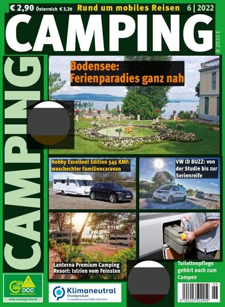 Camping Germany – Juni 2022 Cover
