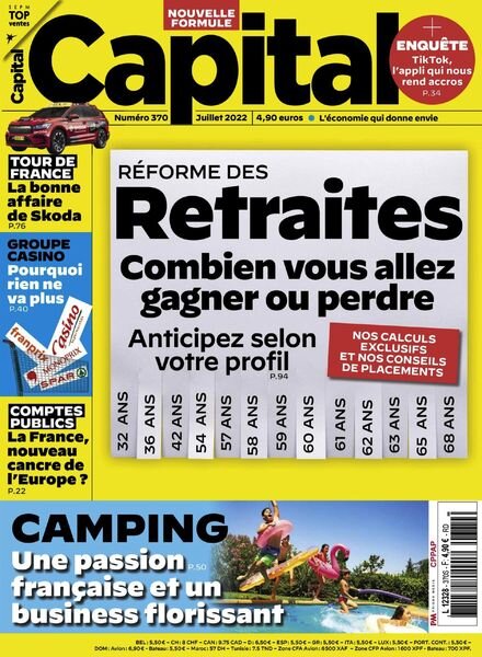Capital France – Juillet 2022 Cover