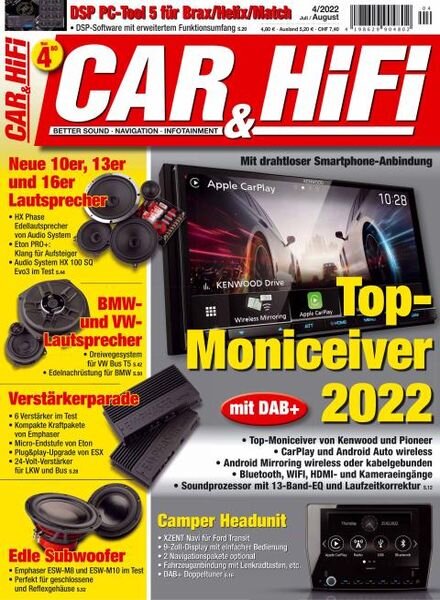 Car & Hifi – August 2022 Cover