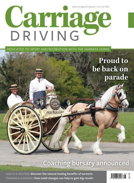 Carriage Driving – June 2022 Cover