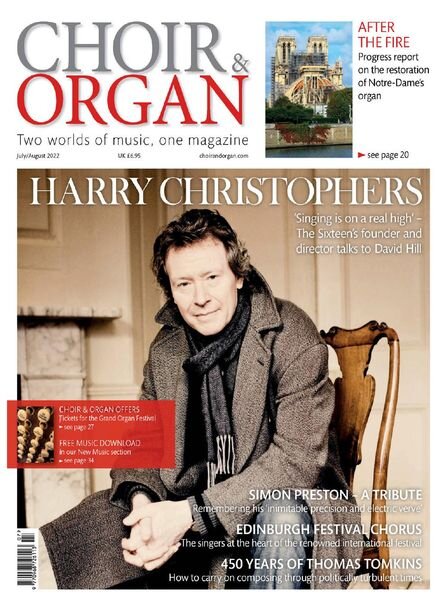 Choir & Organ – July 2022 Cover