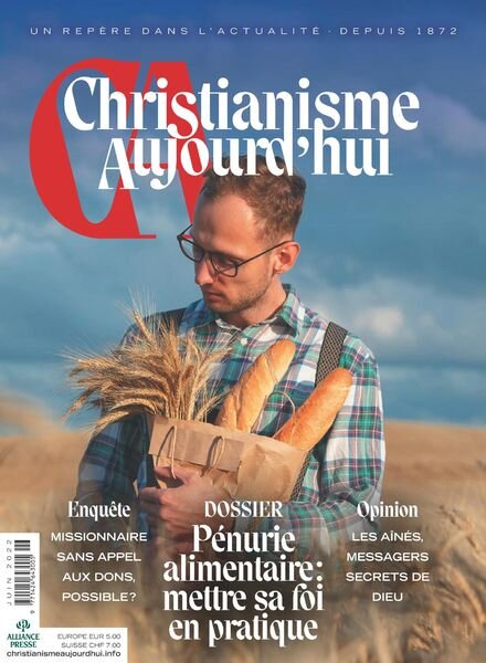 Christianisme Aujourd’hui – Juin 2022 Cover