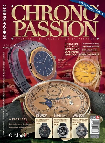 Chrono Passion – July 2022 Cover
