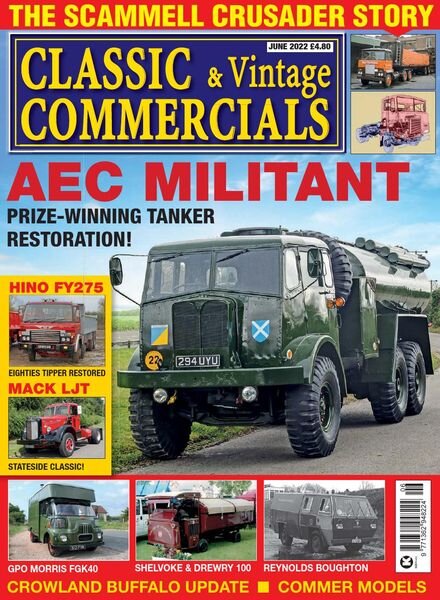 Classic & Vintage Commercials – June 2022 Cover