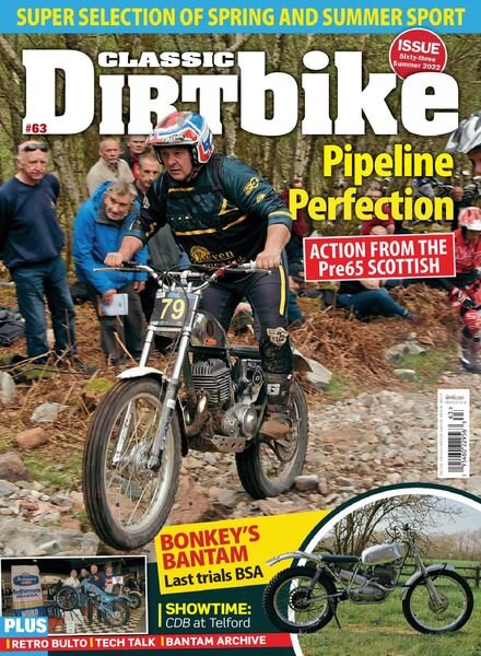 Classic Dirt Bike – April 2022 Cover
