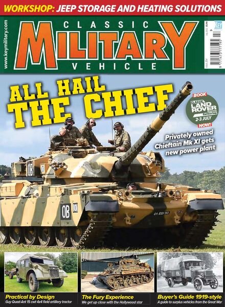 Classic Military Vehicle – July 2022 Cover