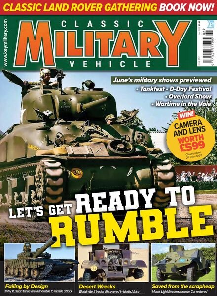 Classic Military Vehicle – June 2022 Cover