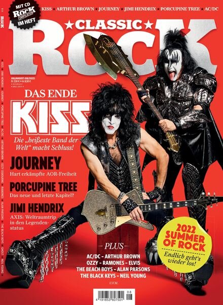 Classic Rock Germany – Juli 2022 Cover