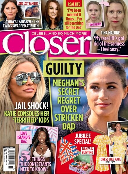 Closer UK – 08 June 2022 Cover