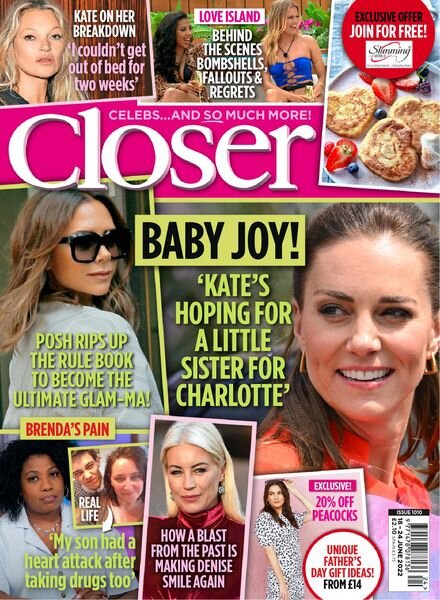 Closer UK – 22 June 2022 Cover