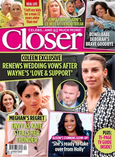Closer UK – 25 May 2022 Cover