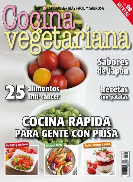 Cocina Vegetariana – junio 2022 Cover