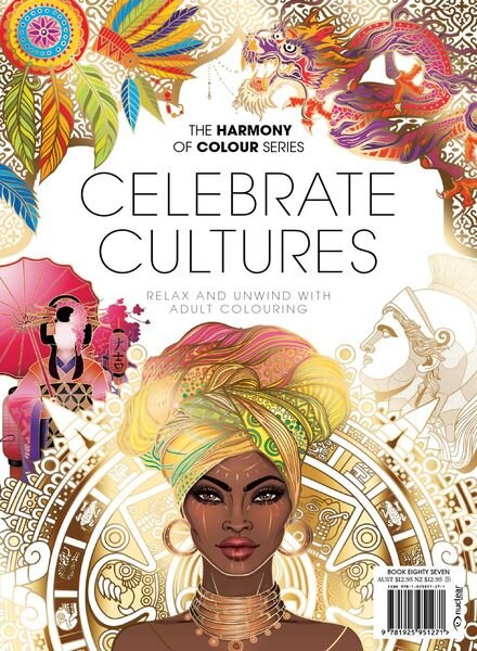 Colouring Book Celebrate Cultures – January 2022 Cover