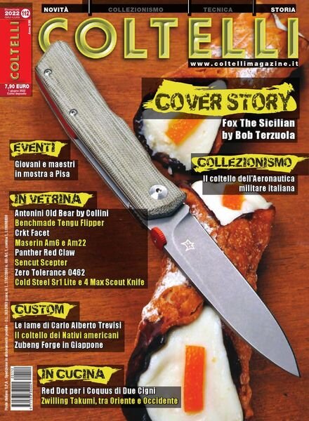Coltelli – Giugno-Luglio 2022 Cover