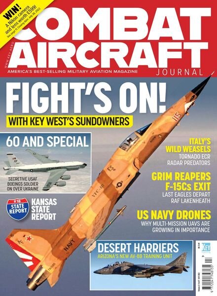 Combat Aircraft – July 2022 Cover