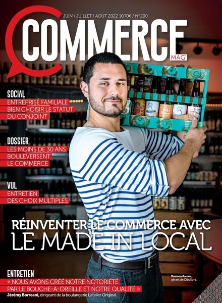 Commerce Magazine – Juin-Aout 2022 Cover