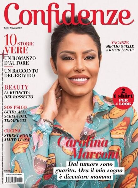 Confidenze – 07 giugno 2022 Cover