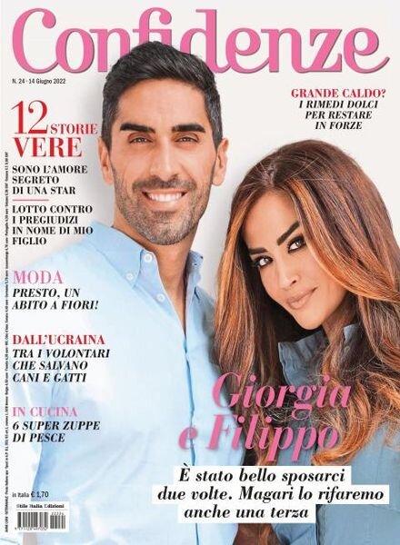 Confidenze – 14 giugno 2022 Cover